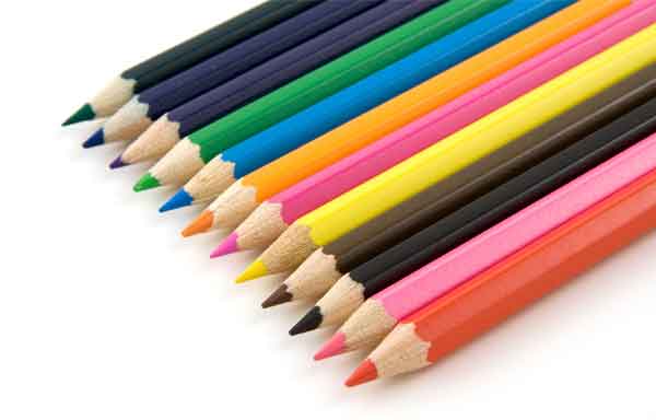 انشا جان بخشی به اشیاء مداد رنگی