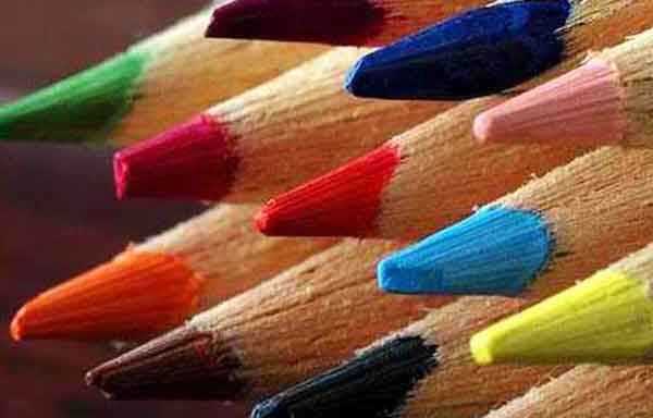 انشا جان بخشی به اشیاء مداد رنگی